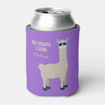 Cooler Lama-individuelle Name und Farbkanal können