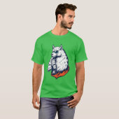 Cooler Lama Rockstar T-Shirt (Vorne ganz)