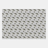 Cooler Largemouth-Bass-Fischfang Männer Geschenkpapier Set (Vorderseite 2)