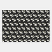 Cooler Largemouth-Bass-Fischfang Männer Geschenkpapier Set (Vorderseite)