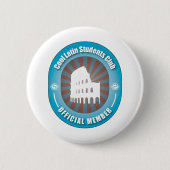 Cooler lateinischer Studenten-Verein Button (Vorderseite)