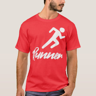 Cooler Läufer Jogging-Marathon-Motivation Fitness T-Shirt