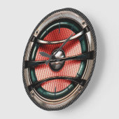 Cooler Lautsprecher 5 Optionen Wandleuchten Große Wanduhr (Winkel)