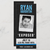 Cooler Lederrahmen Foto-Darsteller Comedian (Vorne/Hinten)