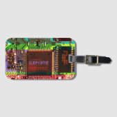 Cooler Leiterplatten Elektronischer Computercomput Gepäckanhänger (Vorderseite (Horizontal))