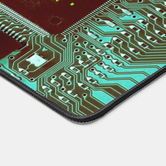 Cooler Leiterplatten Elektronischer Computercomput Schreibtischunterlage (Ecke)