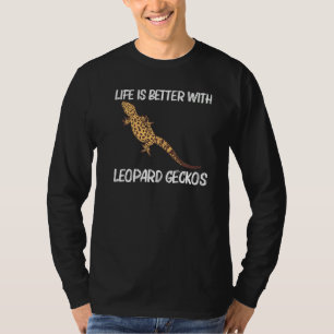 Cooler Leopard-Gecko für Männer Frauen Kleiner Din T-Shirt