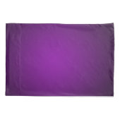 Cooler Lila-Schwarzer Grainy Vignette Kissenbezug (Rückseite)