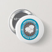 Cooler Linguist-Verein Button (Vorne & Hinten)