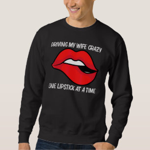 Cooler Lippenstift für Männer Väter Jungen Kosmeti Sweatshirt
