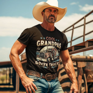 Cooler LKW, der die LKW-Vibe zeigt T-Shirt