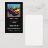 Cooler LKW-Dienst Visitenkarte (Vorne/Hinten)