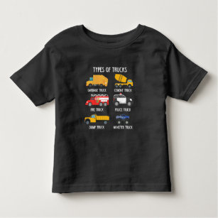 Cooler LKW-LKW-Abfall Recycle Fahrer Kleinkind T-shirt