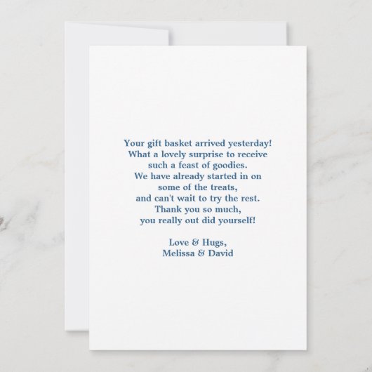 Cooler Llama auf Silver Bokeh & Icy Blue Dankeskarte (Rückseite)