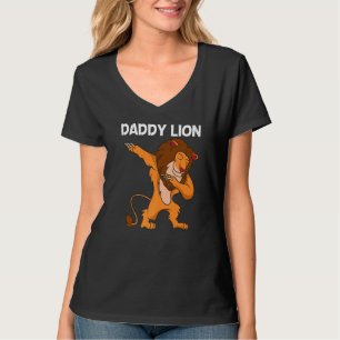 Cooler Löwe für Männer Vater Jungle Safari Tier T-Shirt