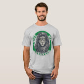 Cooler Löwe mit Brille Grafik T-Shirt (Vorne ganz)