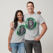 Cooler Löwe mit Brille Grafik T-Shirt (Unisex)