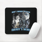 Cooler Lustiger Alpha-Wolf-Meme Mach Dir Keine Sor Mousepad (Mit Mouse)