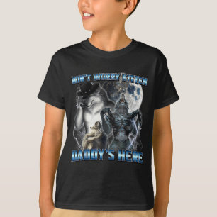 Cooler Lustiger Alpha-Wolf-Meme Mach Dir Keine Sor T-Shirt