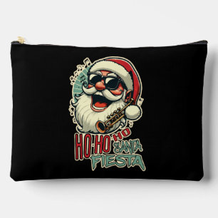 Cooler, lustiger Weihnachtsmann mit Sonnenbrille - Zubehörtasche