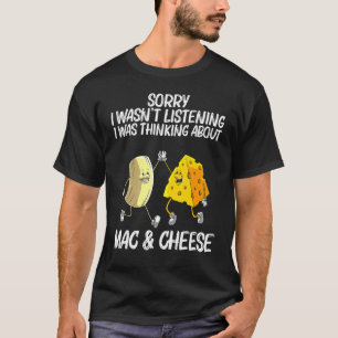 Cooler Mac & Käse für Männer Käsegebäck T-Shirt