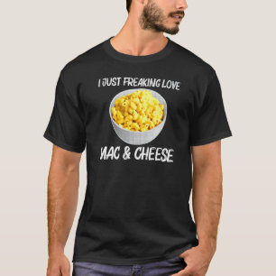 Cooler Mac und Käse für Männer Makkaroni Ernährung T-Shirt