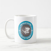 Cooler Magier-Verein Kaffeetasse (Links)