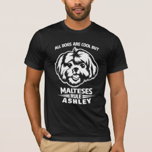 Cooler maltesischer Regelhund T-Shirt