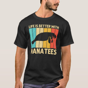 Cooler Manati Für Männer Frauen Seekuh Retten Sie T-Shirt