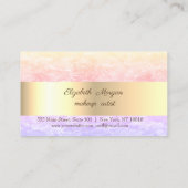 Cooler Marmorstreifen Lotus Loyalitätskarte Treuekarte