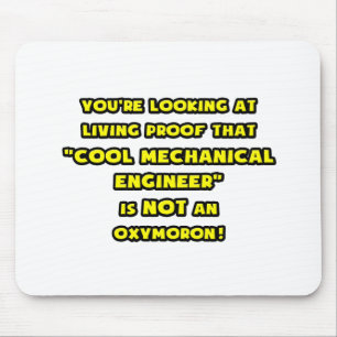 Cooler Maschineningenieur ist kein Oxymoron Mousepad
