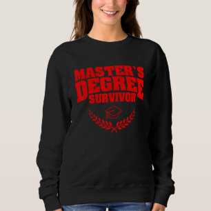 Cooler Master-Abschluss für Männer - MBA-Studentin Sweatshirt