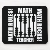 cooler Mathelehrer Mousepad (Vorne)