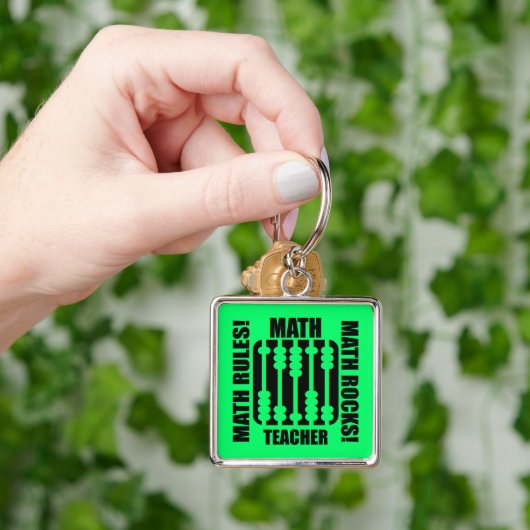 cooler Mathelehrer Schlüsselanhänger (Hand)
