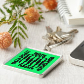 cooler Mathelehrer Schlüsselanhänger (Seite)