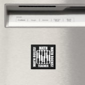 cooler Mathematiklehrer Magnet (In Situ (Geschirrspüler))