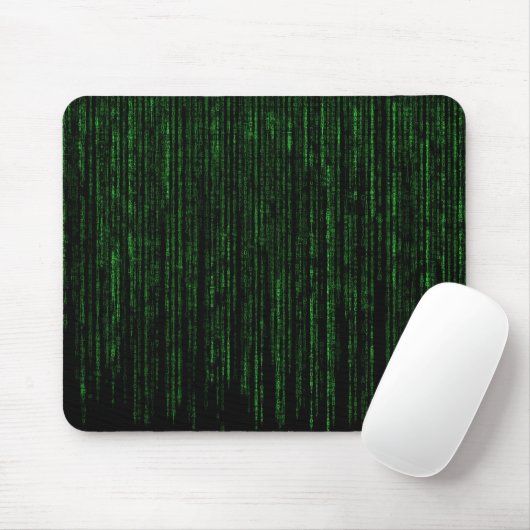 Cooler Matrixeffekt Mousepad (Mit Mouse)