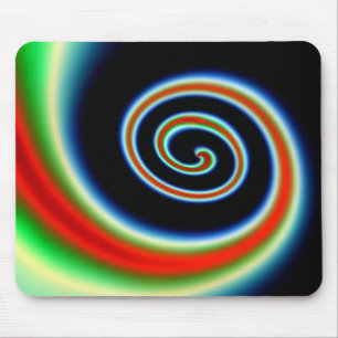 COOLER mehrfarbiger Swirl Mousepad