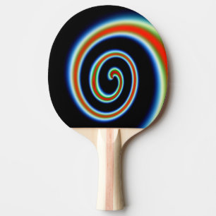 COOLER mehrfarbiger Swirl Tischtennis Schläger
