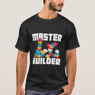 Cooler Meisterbauer Funny Gebäude blockiert Gesche T-Shirt