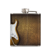 Cooler Metallgrunge-elektrische Flachmann (Rückseite)