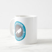 Cooler Metzger-Verein Kaffeetasse (Vorderseite Links)