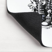 Cooler mexikanischer Pride Cinco De Mayo Mousepad (Ecke)