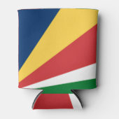 Cooler mit seychellischen Farben-Design Dosenkühler (Vorderseite)