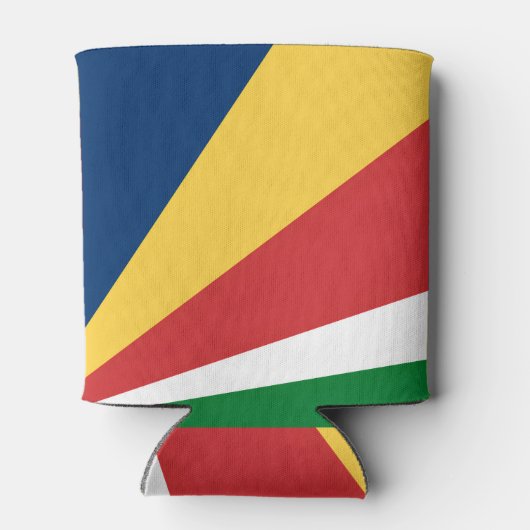 Cooler mit seychellischen Farben-Design Dosenkühler (Rückseite)