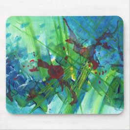 Cooler, moderner Abstrakter Akryllischer Kunstmous Mousepad
