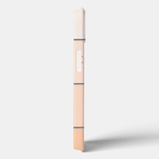 Cooler, moderner Chic Strip, Lashes Case-Mate iPhone Hülle (Rückseite / Rechts)