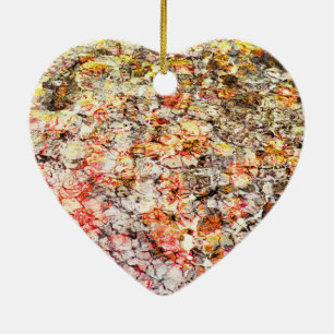 Cooler, moderner, farbenfroher abstrakter Hintergr Keramik Ornament