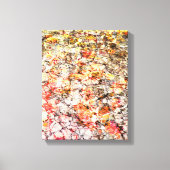 Cooler, moderner, farbenfroher abstrakter Hintergr Leinwanddruck (Vorderseite)