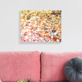 Cooler, moderner, farbenfroher abstrakter Hintergr Leinwanddruck (Insitu (Wohnzimmer))